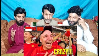CRAZY! Indonesia vs. China World Cup Qualifier Game! | Pakistani Reaksi | D-R-RUE