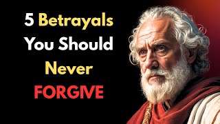 5 Betrayals in Relationships That Destroy Trust Forever | Stoic Philosophy | TRUE STOIC WAY