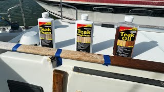 Teak Wood Restoration and Bilge Pump Repair