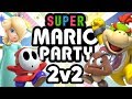 Super Mario Party - Double Up on Stars! (2v2 Duos Gameplay)