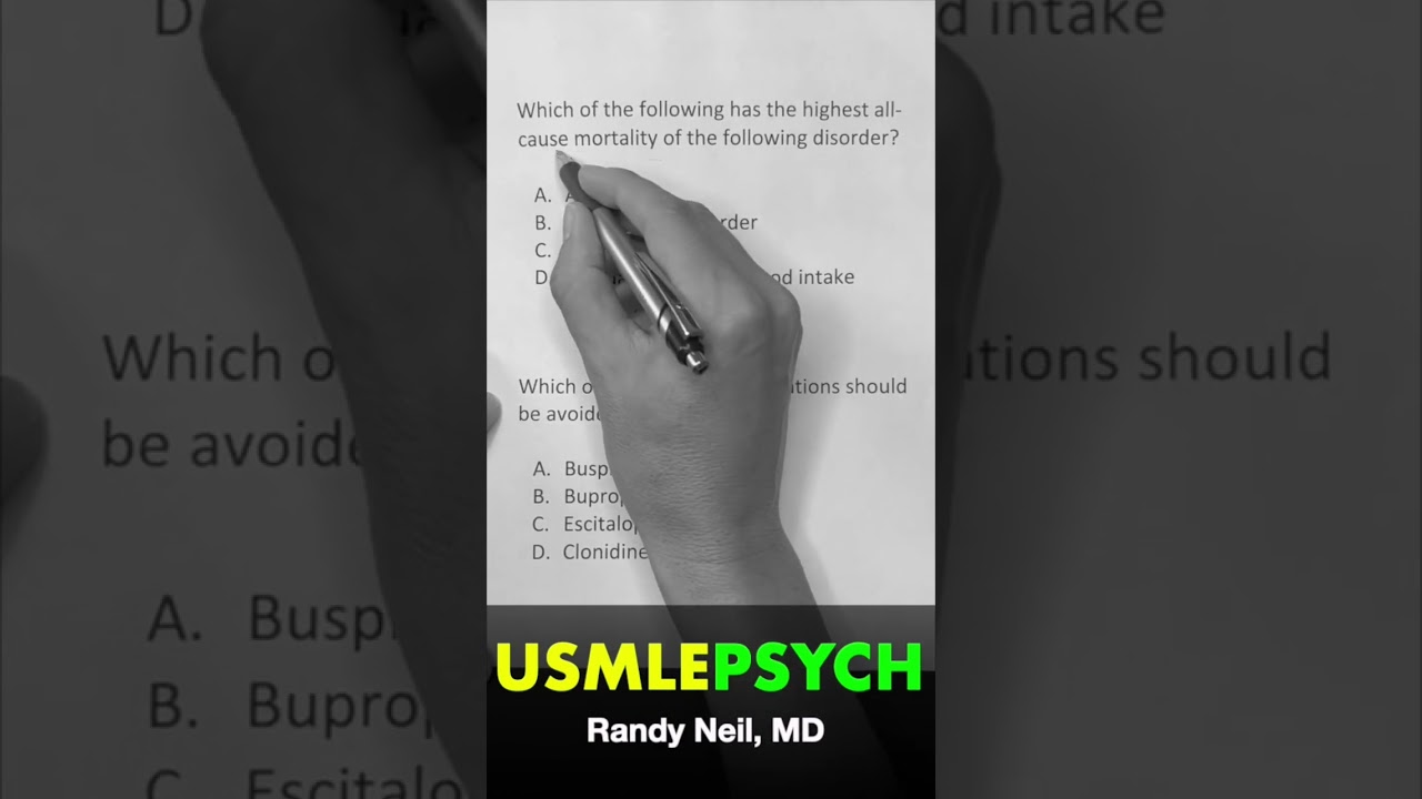 USMLE PSYCH SHORTS Less Than 1 Minute YouTube