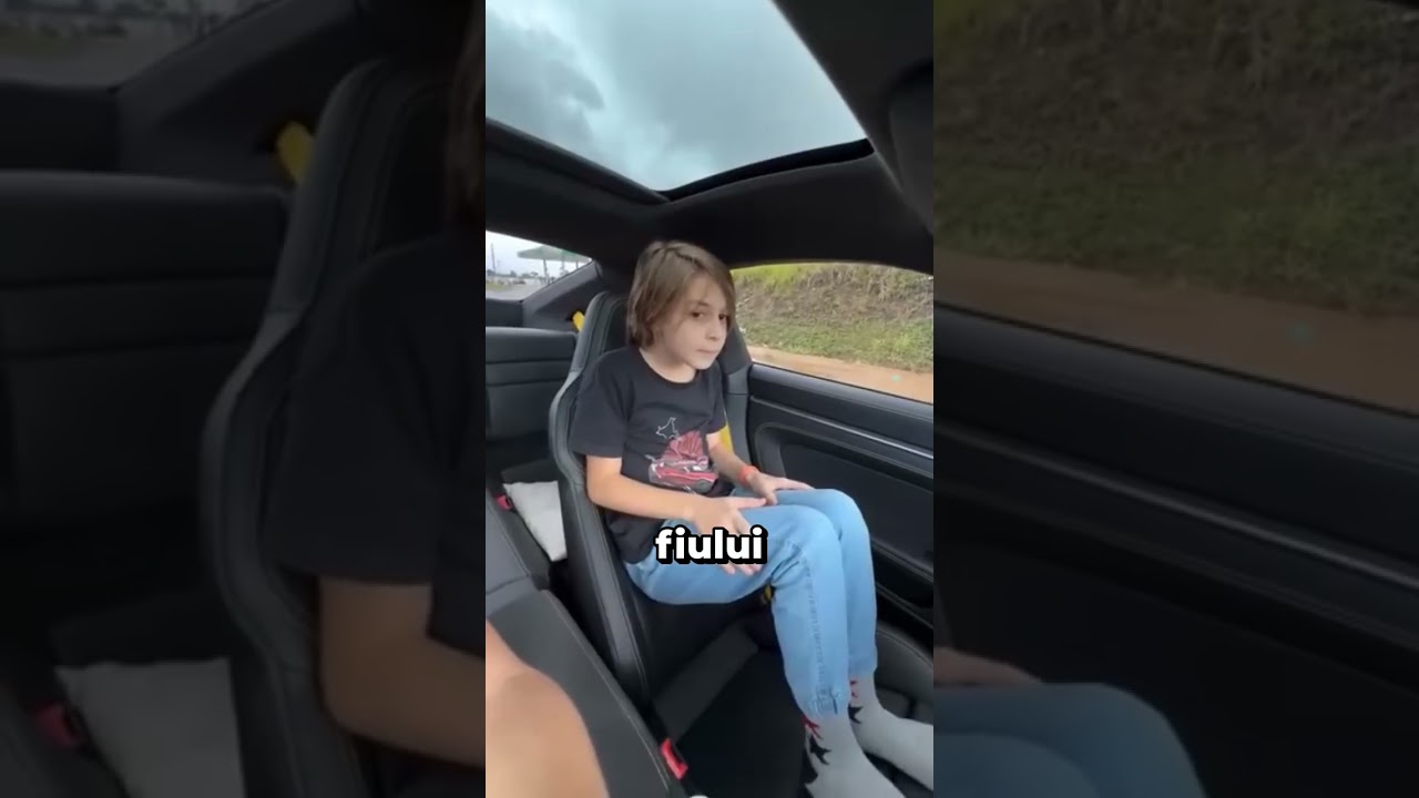 Tatăl i a arătat puterea unui Porsche
