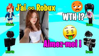 HISTOIRE ROBLOX | Mon copain m’a donné l’Infini 😳