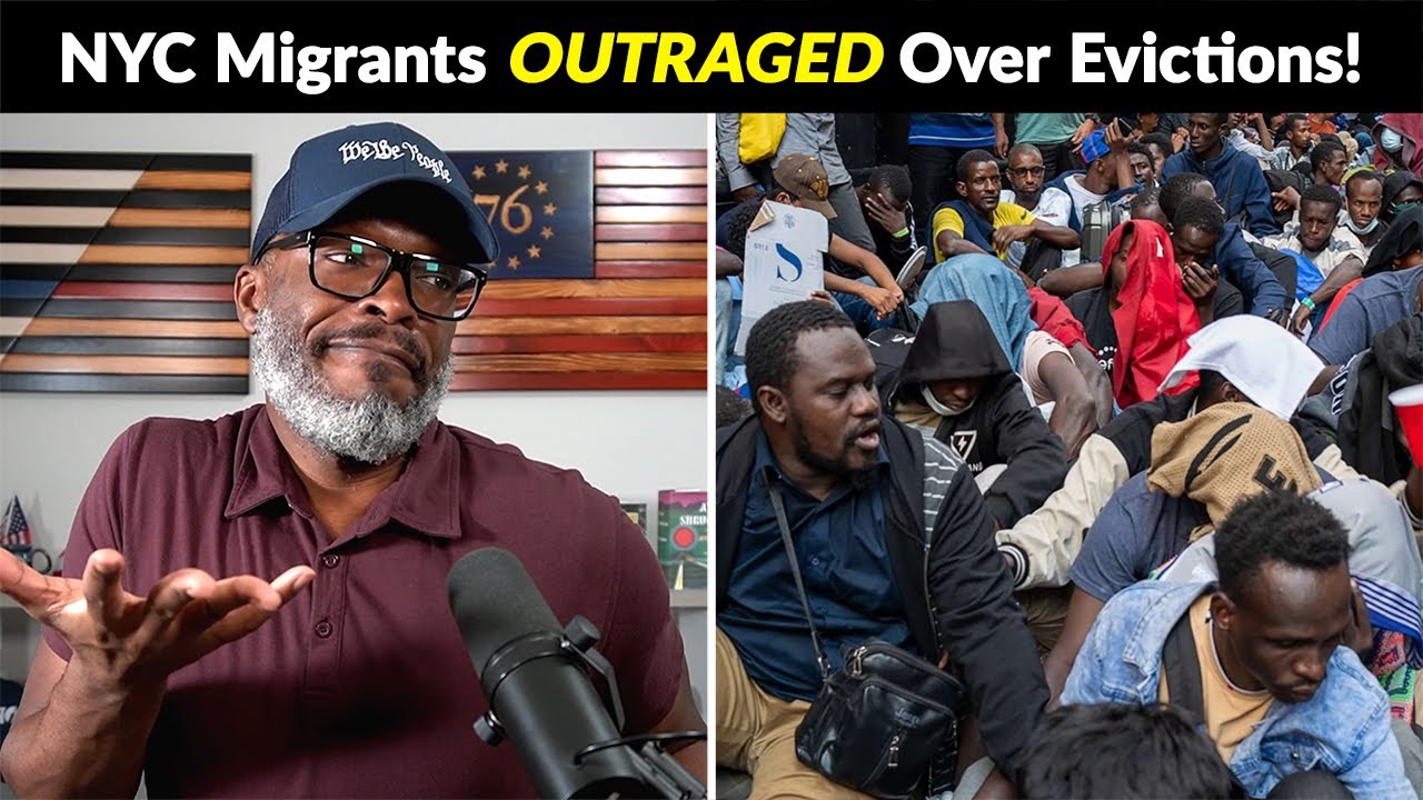 NYC Migrants OUTRAGED After Being EVICTED From Shelters!