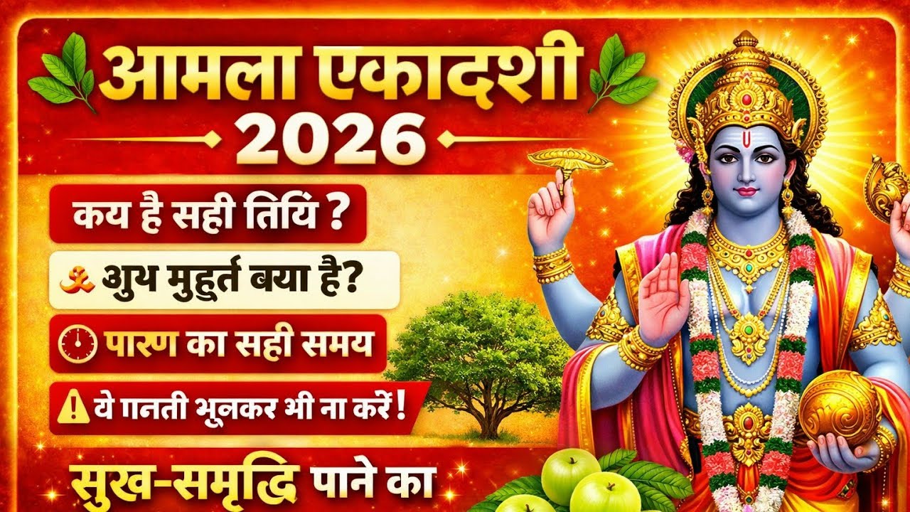 Ekadashi Kab Hai 2026/ Ekadashi Vrat kab hai /Gyaras kab ki hai 2026 @VratTyoharKathayen 