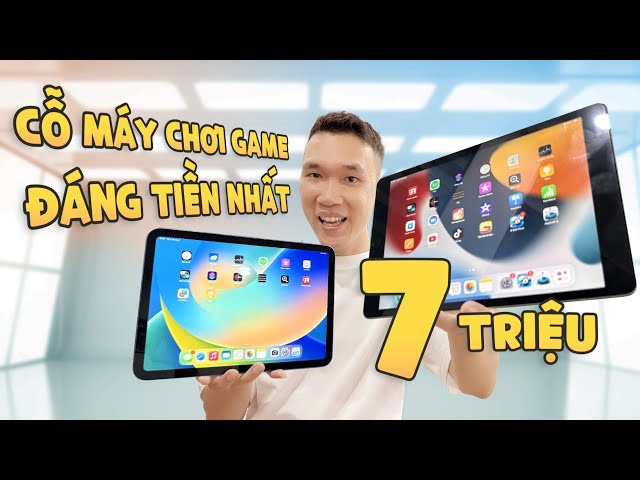 7 triệu đây là "cỗ máy" chơi game, giải trí đáng tiền nhất của Apple: Review iPad Gen 9 vào 2023