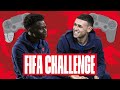 FODEN V SAKA 🎮  Mystery Ball FIFA Challenge with Tekkz & Tom  | eLions