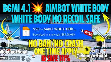 BGMI 4.1 AIMBOT OBB | BGMI 4.1 NO RECOIL CONFIG | BGMI NO RECOIL CONFIG 4.1 [100% Safe No Ban ]