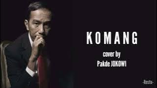 KOMANG - RAIM LAODE (Lirik) | AI COVER BY PAK JOKOWI (Best Version)