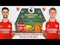 FULL ATTACK ! ARSENAL VS MANCHESTER UNITED ~ Arsenal Potential Starting Lineup ~ EPL 2324 MD 4