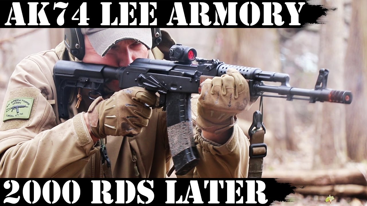 AK74 by Lee Armory, 2000rds Later: Rough Treatment - YouTube