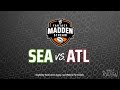 Fantasy Madden Sim September 9, 2022 | SEA vs ATL