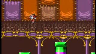 Aero the Acro-Bat - Aero the Acro-Bat (SNES / Super Nintendo) - Title and Round 1-1 - User video