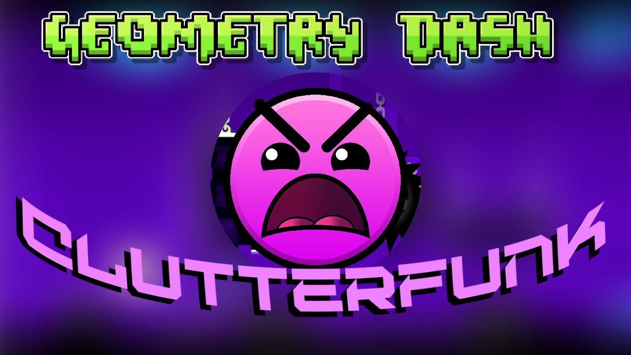 Norsk Geometry Dash Clutterfunk - Level 11 (All coins) - YouTube