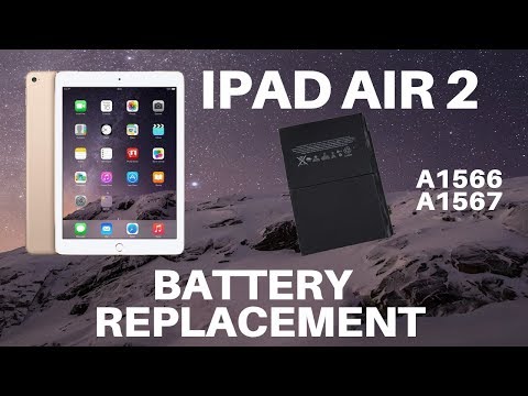iPad Air 2 Battery Replacement. 