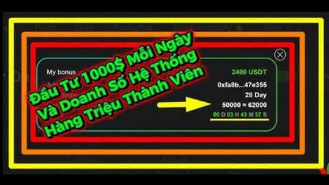 Đầu Tư 1000$ Mỗi Ngày Và Doanh Số Hệ Thống Của Anh Ta Kinh Điển