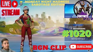 RGN Clip | Fortnite | Monday Night Madness - Sabotage edition | #1020