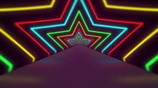 Ultraviolet Wonderland : Enter the Neon Tunnel, Unleash Your Neon Vibes: A Moving Background Delight