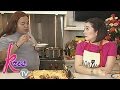 Kris TV: Kris shares her "makasalanang" spaghetti to her friends