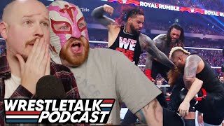 Sami Zayn Kicked Out Of Bloodline REACTION | WWE Royal Rumble 2023 Highlights! | WrestleTalk Podcast