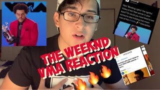 THE WEEKND- BLINDING LIGHTS VMA REACTION