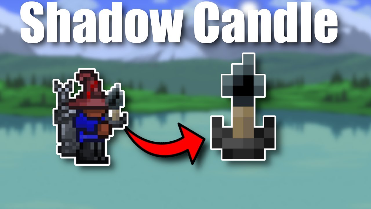 NEW ITEM! Shadow Candle in Terraria! YouTube