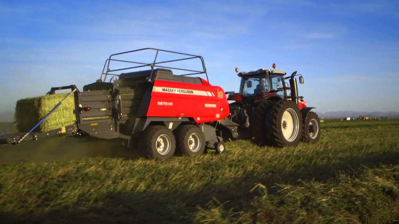 Get Ready for Hay Season with our Windrowers and Large Square Balers ...