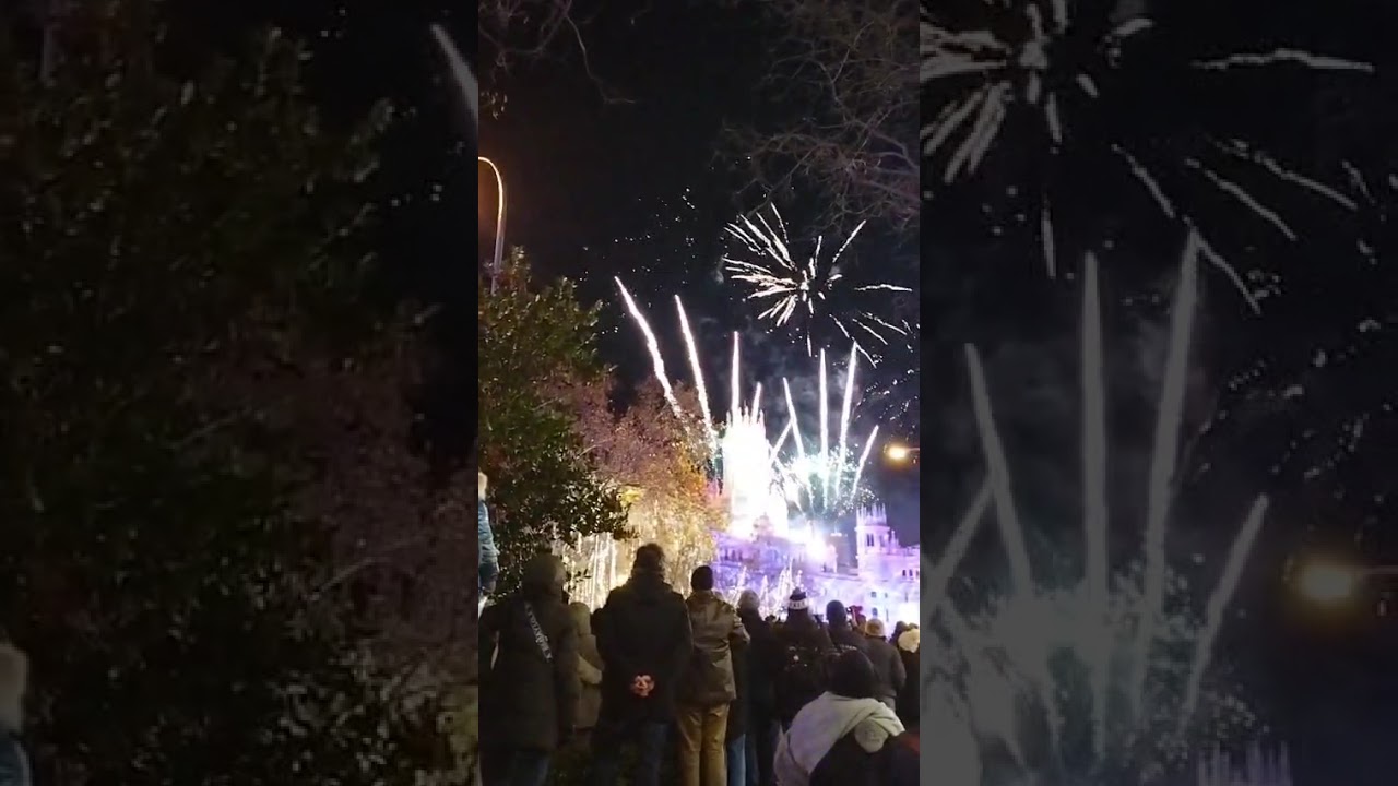 Cabalgata Madrid 2026 Fuegos artificiales 