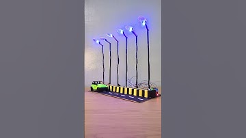 automatic street light on   arduino project   arduino IR sensor project   #diy #experiment #arduino