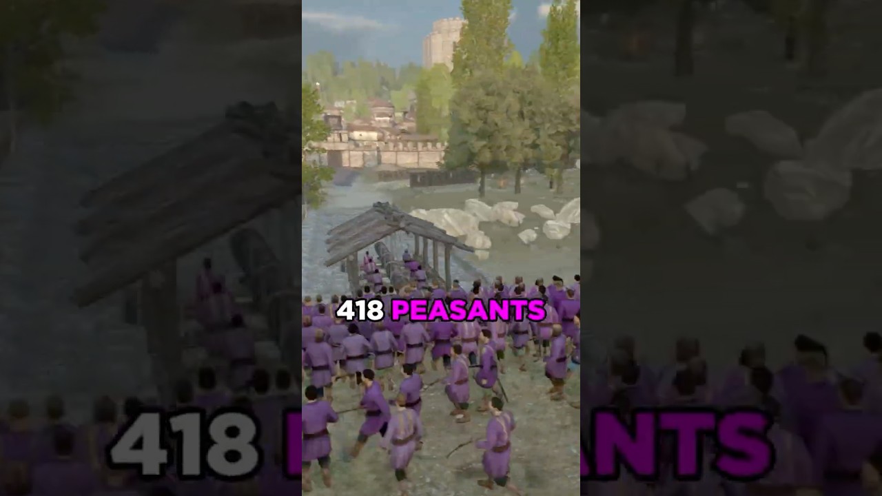 418 Peasants VS 1 LORD #mountandblade