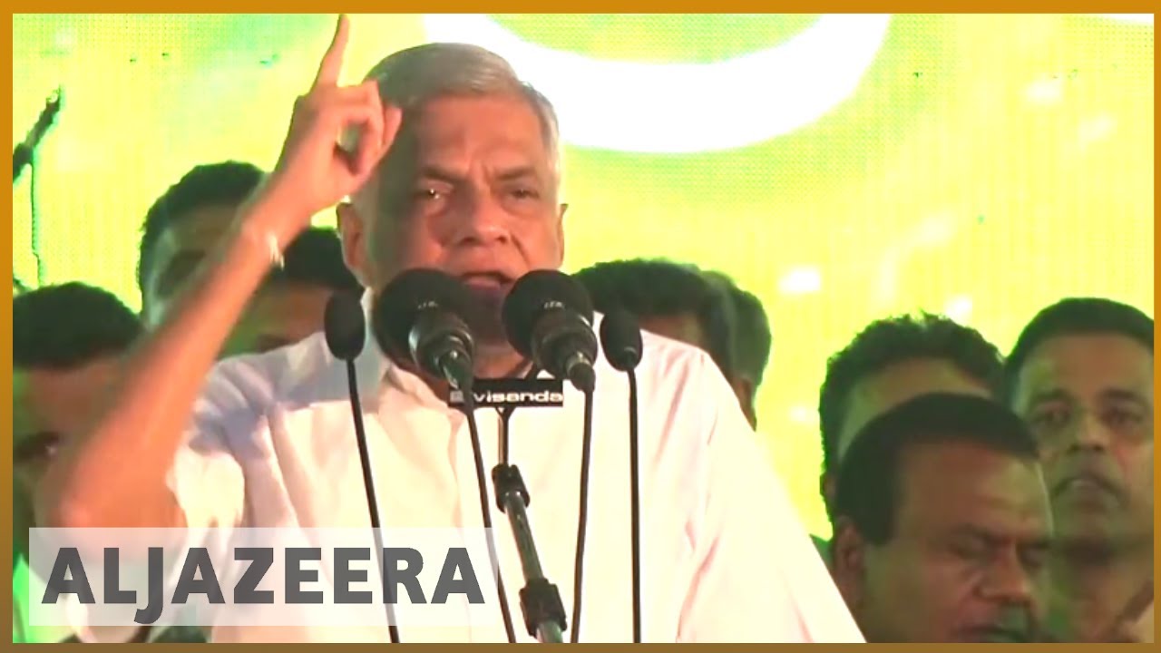 🇱🇰 رئيس وزراء سريلانكا ويكريمسينغه يسعى إلى تحالفات سياسية جديدة | الجزيرة الإنجليزية