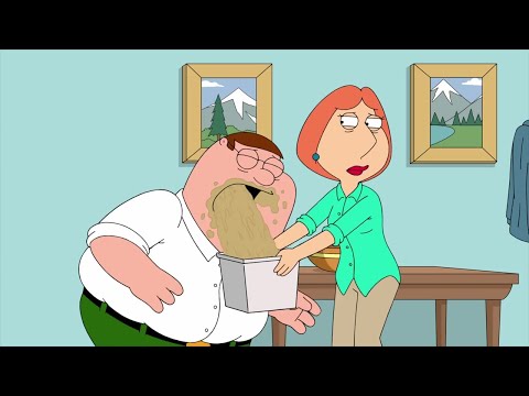 Family Guy -  Peter is able to vomit