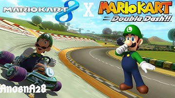 Mario kart 8: CT Luigi Circuit from Mario Kart Double Dash