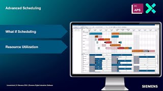 Opcenter - Advanced Scheduling Capabilities