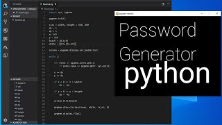 How to generate passwords using python in hindi