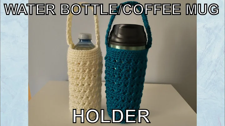 Creative Crochet Holder for Water Bottles and Coffee Mugs