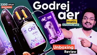 New Godrej Aer Matic Automatic Air Freshener Unboxing | How To Use Godrej Aer matic Automatic Spray screenshot 4