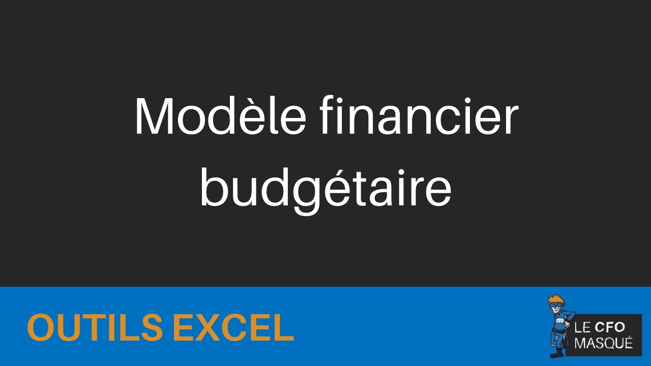 Voici Un Modele Financier Developpe Dans Excel