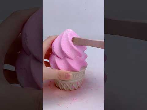 ASMR DIG A MYSTERY FUFUSQUISHY ICE CREAM KIT!! #slime #slimeasmr #slimevideo #asmr #asm mahibro44564
