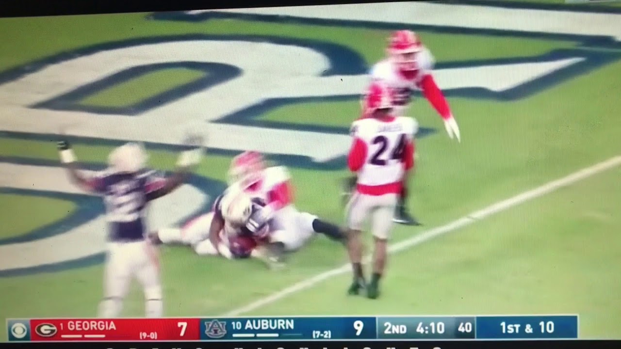 Auburn vs Georgia - Halftime Notes/Analysis