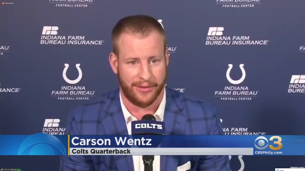 Carson Wentz, Howie Roseman Speak For First Time Since Trade Sent QB To Indianapolis