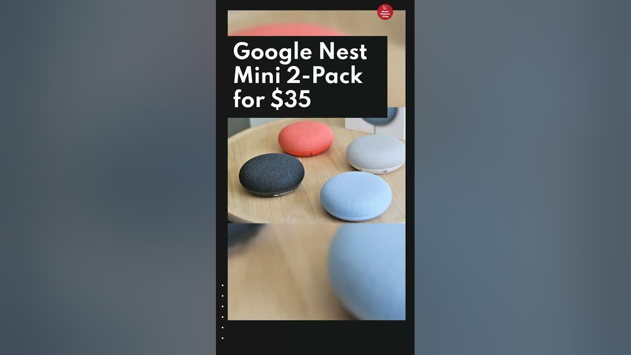  google nest mini 2 pack for 35 at best buy youtube