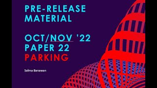 Famous 0478 Prerelease Oct 2022 Paper 22 Parking Accessible Net Worth