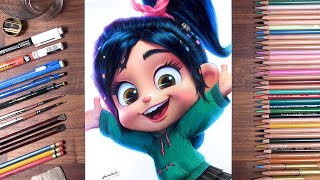 Drawing Vanellope von Schweetz | drawholic