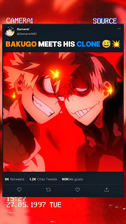 Bakugo meets his clone 😅💥 | #myheroacademia #edit #amv #mha #anime