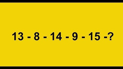 Kiểm Tra IQ - 96% Người Chơi Trả Lời Sai