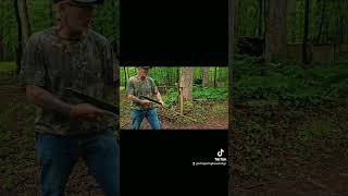 @huntworthy_productions Showing us his awesome over draw #archery #archer #bows #shooting