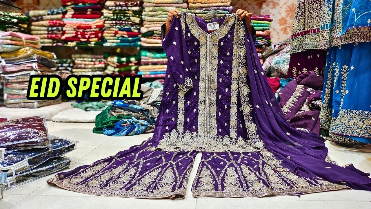 EID Special | Garara Plazzo Pakistani Suits👗 | Single Piece Delivery | Hyderabad Shopping