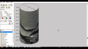 Processed images for geological structures