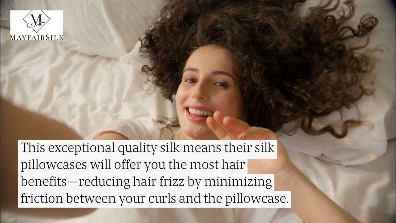 25 Momme Silk Pillowcases For Curly Hair Prevent Frizz & Keep Natural Moisture